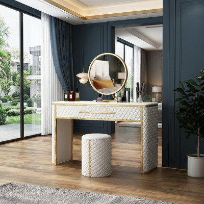 Consola de mesa, tocador, mesas, consola de maquillaje, mesa de dormitorio, escritorio.