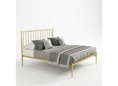 Muebles italianos de diseño de cuero cama doble habitación 180x200cm