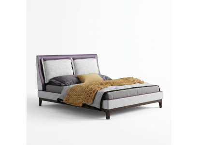 Diseñador italiano de muebles cama doble dormitorio 180x200cm camas
