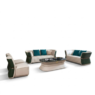 Conjunto completo de sofás de 3+2+1+1 plazas, sofá de diseño, sofá, sofá esquinero para el hogar.