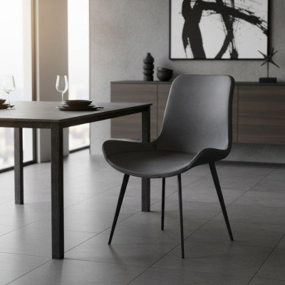 Diseño de lujo Silla tapizada Sillas Asiento Respaldo Oficina Comedor Madera Espera