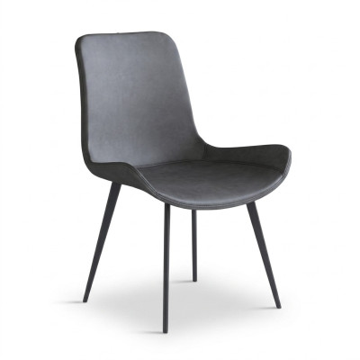 Diseño de lujo Silla tapizada Sillas Asiento Respaldo Oficina Comedor Madera Espera