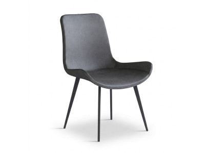 Diseño de lujo Silla tapizada Sillas Asiento Respaldo Oficina Comedor Madera Espera