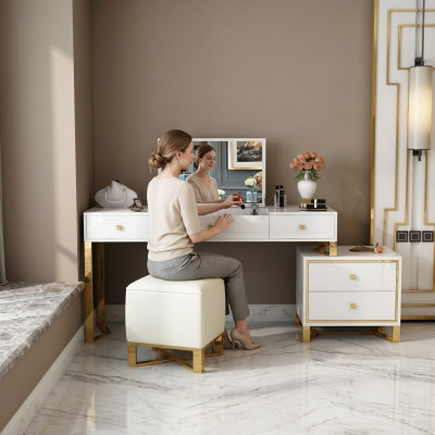 Consola Mesa Decoración Tocador Mesas de Maquillaje Consola Dormitorio