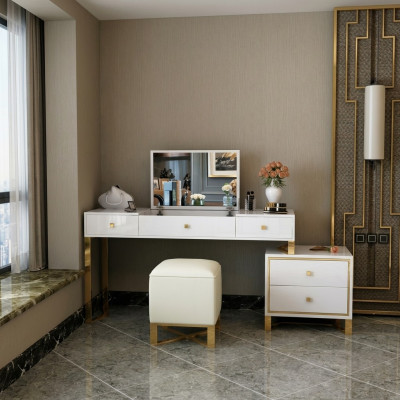 Consola Mesa Decoración Tocador Mesas de Maquillaje Consola Dormitorio