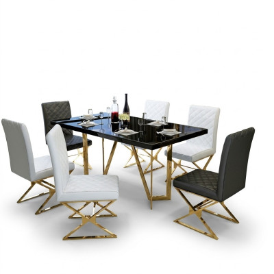 Mesa Mesa de comedor moderna Decoración de madera Diseño de mesa de madera Mesas de sala de estar Comedor
