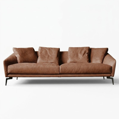 Diseño de muebles italianos Sofá de 2 plazas Sofá de salón Lounge Club Sofás