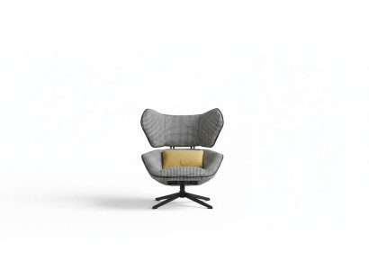 Salón de lujo Club de televisión Asiento tapizado Diseño Sillón Sofá Relax Tela