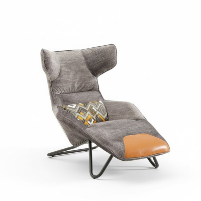 Silla reclinable Club Lounge, sofá de diseñador para televisión, silla, sillas, asiento tapizado, mobiliario.