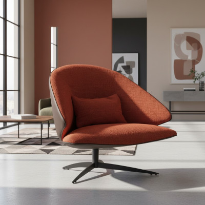Diseño Sillón Sofá Relax Tela Salón Lujo Televisión Club Acolchado Asiento
