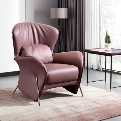 Silla Diseño Sofá Relax Cuero Salón Club Tapizado Asiento Lujo Cuero	SCouch Design Sofa Relax Leather Lounge Club Upholstered Seater Luxury Leather