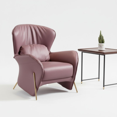 Silla Diseño Sofá Relax Cuero Salón Club Tapizado Asiento Lujo Cuero	SCouch Design Sofa Relax Leather Lounge Club Upholstered Seater Luxury Leather