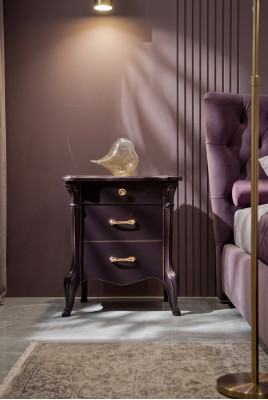 Mesa de noche consola mesa auxiliar decoración dormitorio cómoda armario mesas.