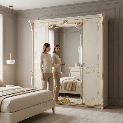 Armario Ropa Armarios Diseño Espejo Muebles Hogar Muebles Madera Nuevo