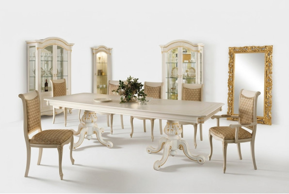 Mesa de comedor Conjunto de mesas de comedor Mesas de comedor de madera Sala de estar Diseño de juego de muebles