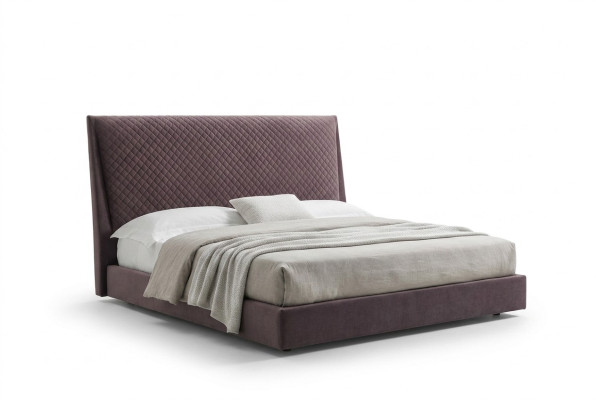 Cama Camas Cama doble Dormitorio Tapizado 180x200cm Muebles italianos