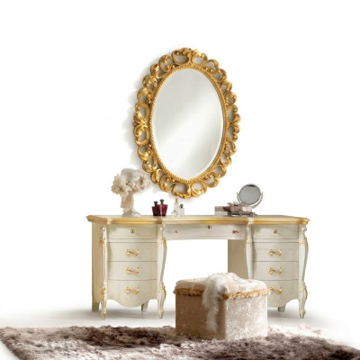 Vanity Mirror Stool Set Complete Chest of Drawers Bedroom New 3-piece Console