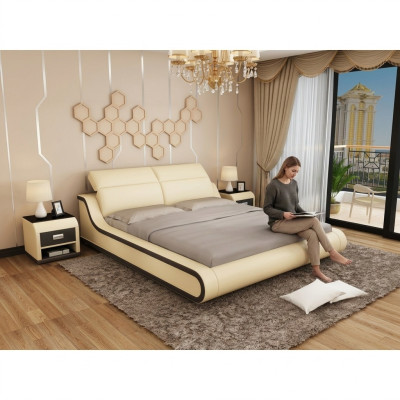 Ropa de cama Acolchado Decoración Diseño Lujo Doble Camas de hotel 180x200cm Dormitorio de dormir