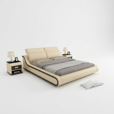 Ropa de cama Acolchado Decoración Diseño Lujo Doble Camas de hotel 180x200cm Dormitorio de dormir
