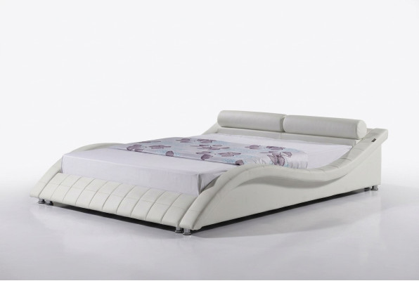 Quarto Cama Moderna Cama Curva Design Duplo 180x200