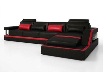 Sofá de cuero Sofá Sofá Esquinero Sofa rinconera Conjunto de tapizado y asientos del salón.