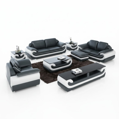 Sofá conjunto de 3+2+1 plazas + taburete, set de sofá tapizado.
