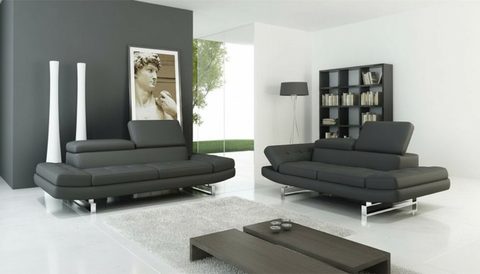 Conjunto completo de sofá 3 + 1 + 1 plazas, diseño de sala de estar del diseñador 3 piezas xlmoebel.