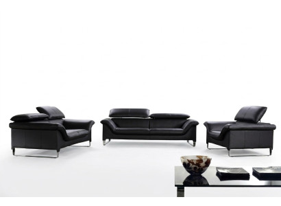 Sofá de cuero Sofá Sofá de 3 + 2 asientos conjunto de muebles de sala de estar diseño moderno decoración sofá