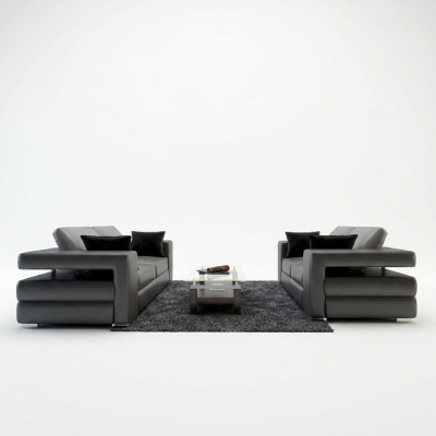 Conjunto completo de sofá 3 plazas + 1 + 1 plazas con diseño de sofá de salón de 3 piezas.