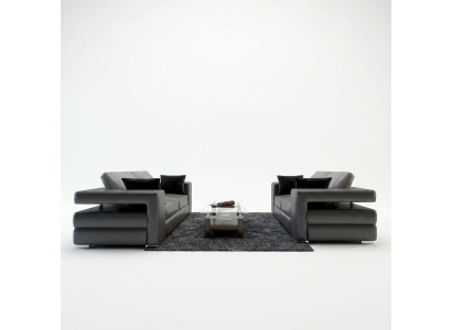 Conjunto completo de sofá 3 plazas + 1 + 1 plazas con diseño de sofá de salón de 3 piezas.