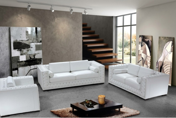 Sofá de cuero, sofá de esquina 3+2+1 asientos, conjunto de sofás de diseño decorativo nuevo.