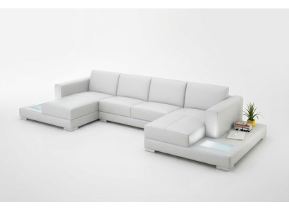 Sala de estar, muebles para sentarse, conjunto de sofá de cuero, sofá tapizado, sofás de esquina.