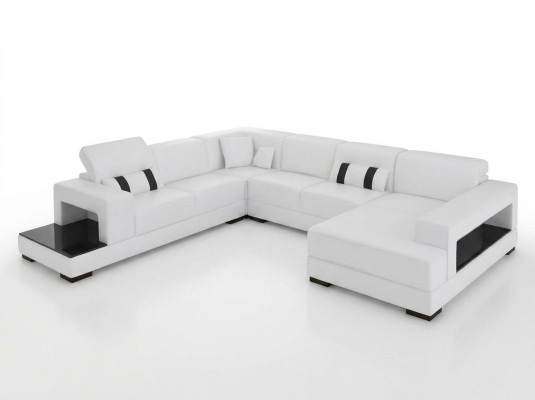 Sofá esquinero Sofá Sofá Tapizado Decoración Sofá rinconera de cuero Conjunto