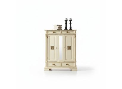 Cómoda Aparador Armario Cómoda Perchero Muebles italianos Estilo antiguo Madera