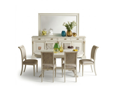 Juego de comedor mesa de comedor 6 sillas conjunto juego de mesa conjunto de mesa de comedor clásico 7 piezas madera maciza