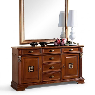 Cómoda Aparador Armario Perchero Cómoda Italiana Estilo Antiguo Madera