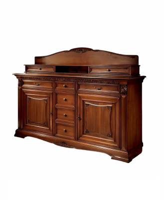 Cómoda Buffet XXL Cómodas Armario Barroco Rococó Aparador Consola Madera Maciza