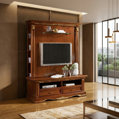 Mueble bufé de diseño de lujo, cómoda, aparador, mueble de pared para televisión, armario, muebles de sala de estar de madera maciza
