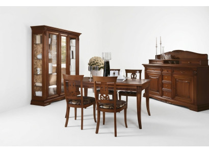 Mesa de comedor Mesas de comedor Mesas Mesa Diseño Clásico de madera Barroco Rococó Italia