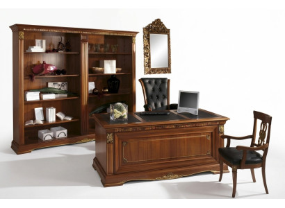Oficina Librería xxl Archivador Muebles de lujo elegantes Estilo antiguo Armario de madera maciza