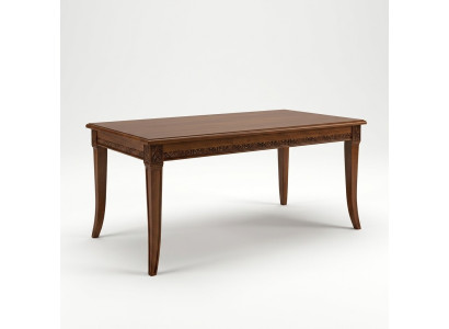 Mesa de comedor Grupo de mesas Comedor Sala de estar Madera Rococó Barroco Italia Muebles.