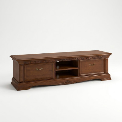 Cómoda de diseño Aparador Mesa baja Armario Sala de estar Estante de TV Lujo Madera Nuevo