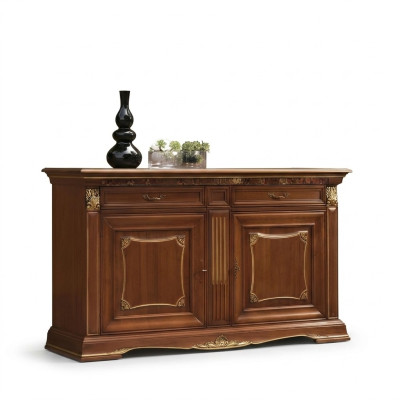 Cómoda aparador salón barroco bufé xxl diseño nuevo madera maciza