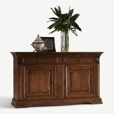 XXL Bufé Comoda Cómodas Armario Barroco Rococó Decoración Aparador Consola