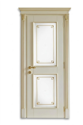 Puerta + marco Puertas interiores Barroco Fabricación a medida Puertas de madera maciza clásicas Italia nuevo