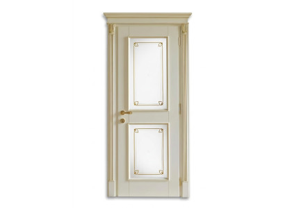 Puerta + marco Puertas interiores Barroco Fabricación a medida Puertas de madera maciza clásicas Italia nuevo