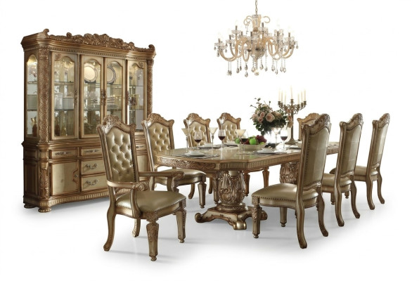 Real mesa de comedor mesa madera mesas rococó barroco comedor antiguo estilo