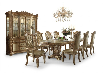 Real mesa de comedor mesa madera mesas rococó barroco comedor antiguo estilo