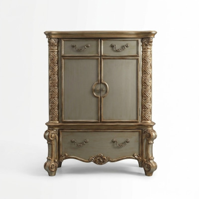 Buffet cómoda cómodas gabinete barroco rococó aparador consola oro madera nuevo