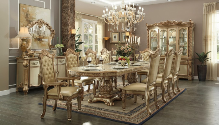 Silla Chesterfield dorada, muebles de comedor de diseñador, asiento individual de lujo.